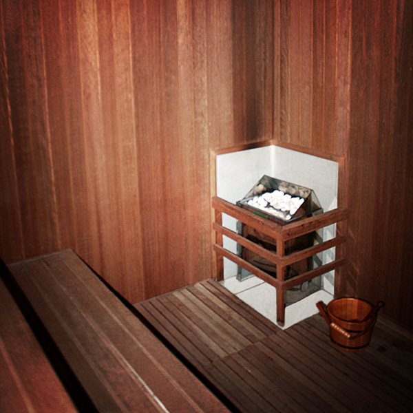 Sauna dedicated to commanders