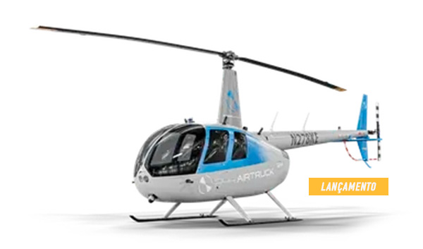 Helicóptero Robinson modelo R44 Airtruck
